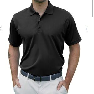 Men's Black Polo Shirt